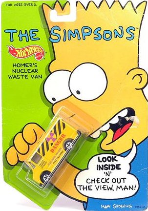 hot wheels simpsons family camper