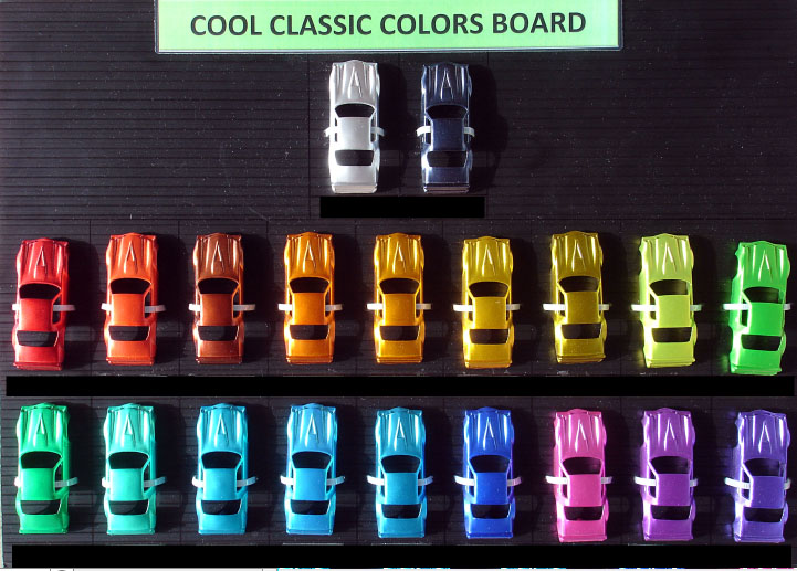 Wheels Spectraflame Color Chart