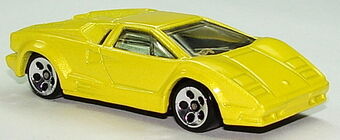 hot wheels lamborghini countach 25th anniversary