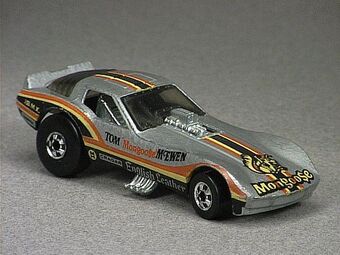 hot wheels corvette funny car