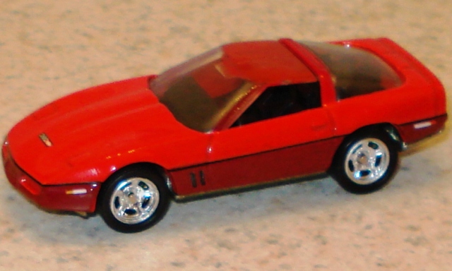 hot wheels corvette c4