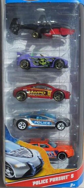 hot wheels police pursuit