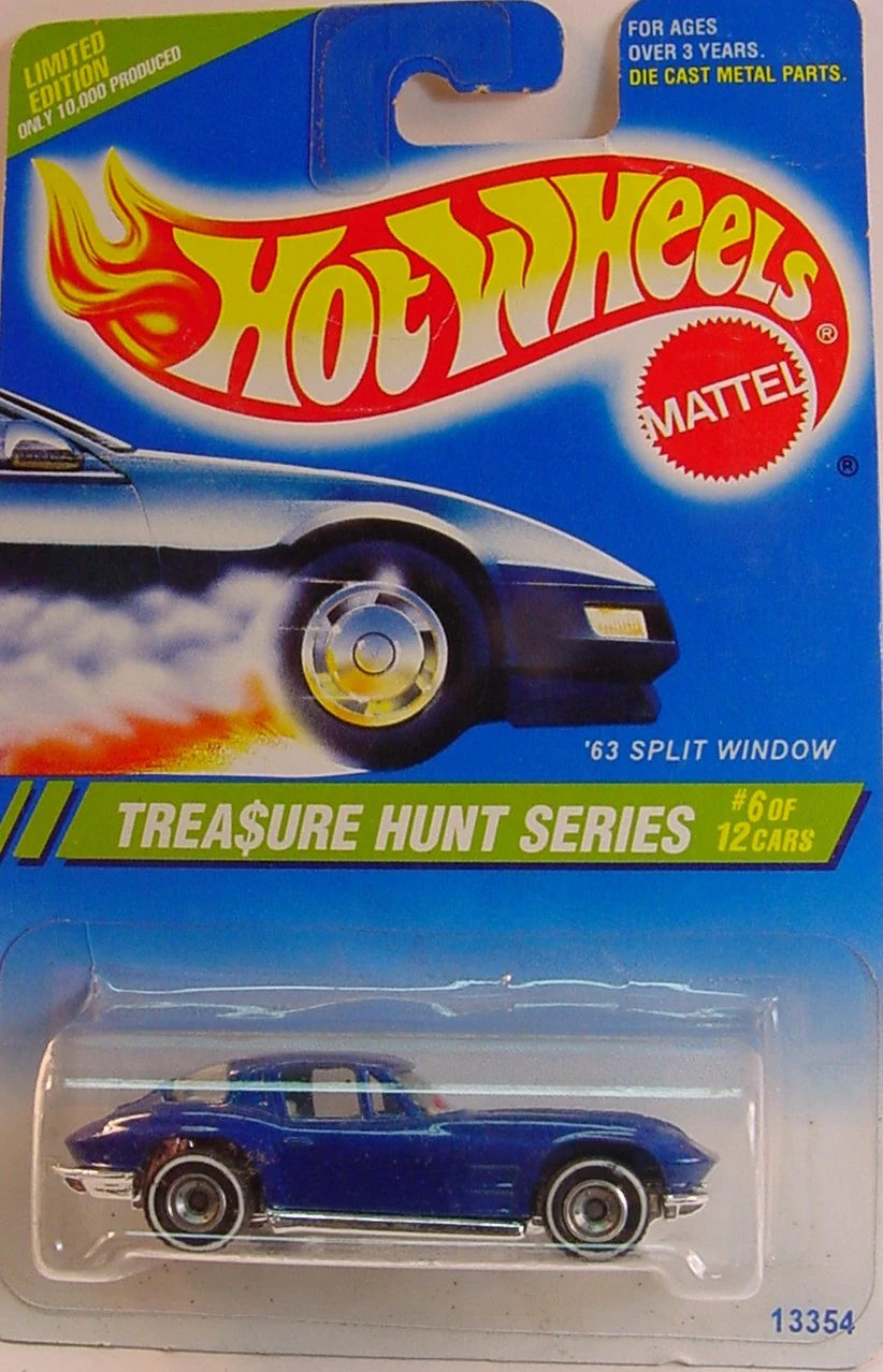 Image - 1995 treasure hunt blisterpack 63vette.jpg | Hot ...