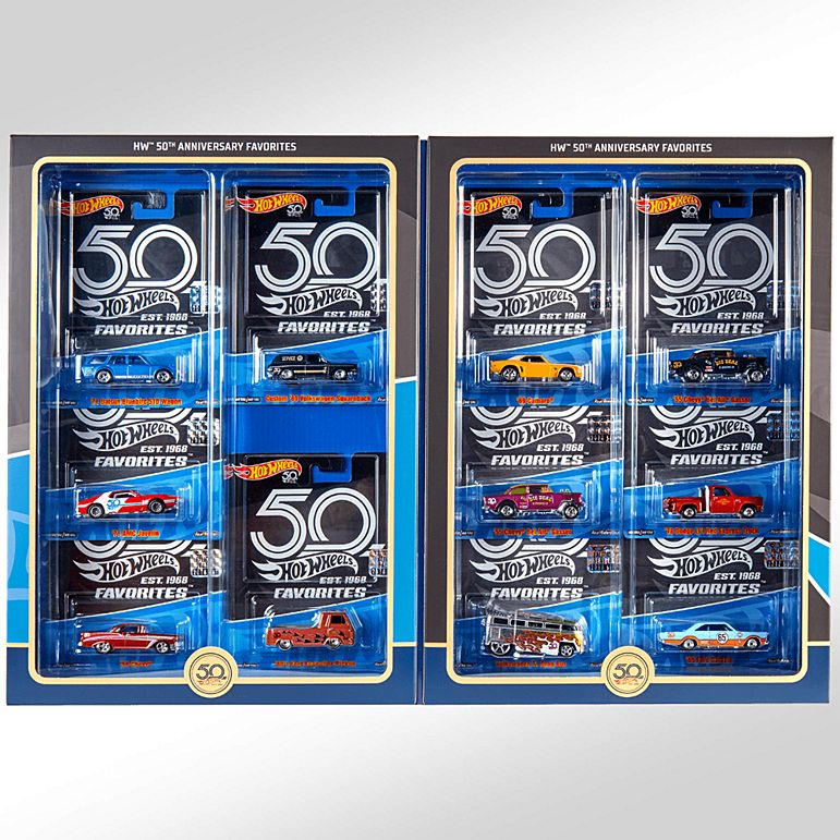 hot wheels 50th anniversary favorites