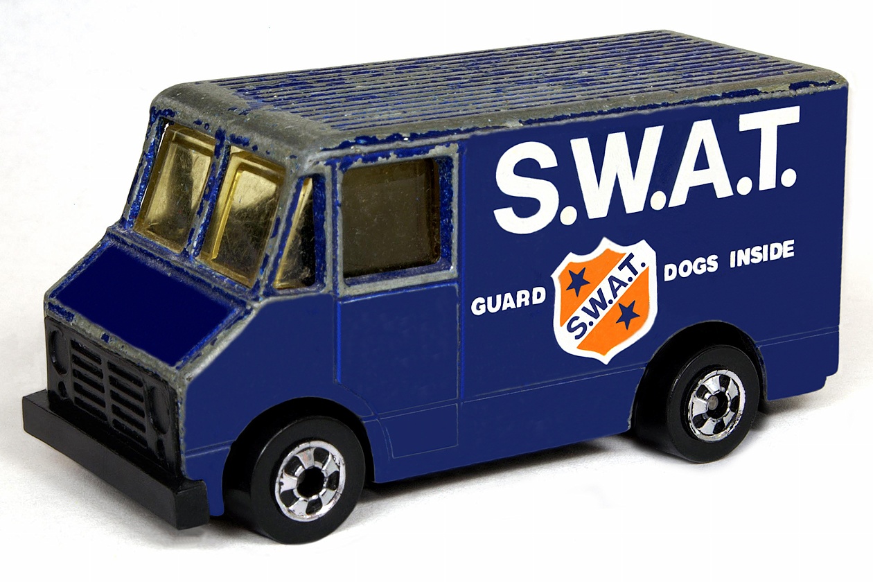 hot wheels swat van