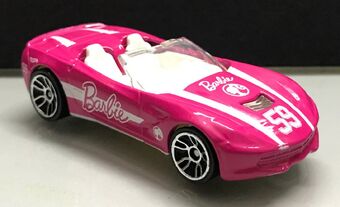 2018 hot wheels barbie corvette