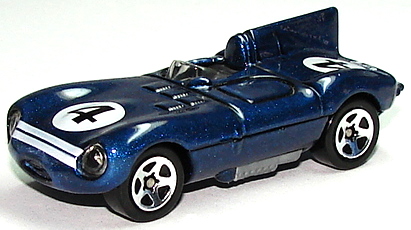 hot wheels jaguar d type 1997