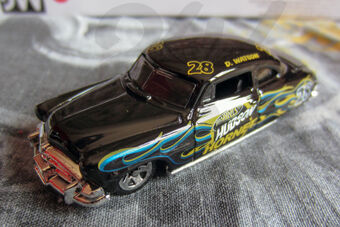 hot wheels hudson hornet black