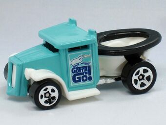 hot wheels toilet car