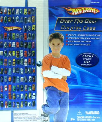 hot wheels over the door display case