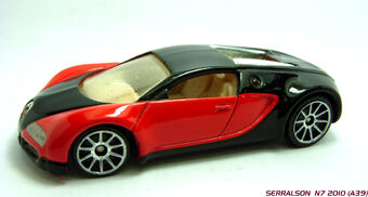 bugatti veyron hot wheels 2002