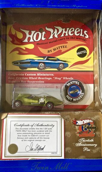 hot wheels 30th anniversary twin mill