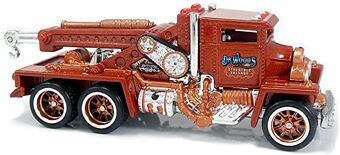 hot wheels steam punk truck