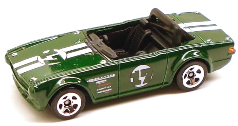 hot wheels triumph tr6