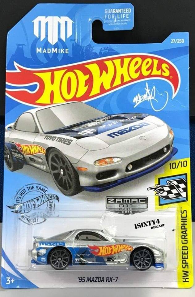 95 mazda rx7 hot wheels