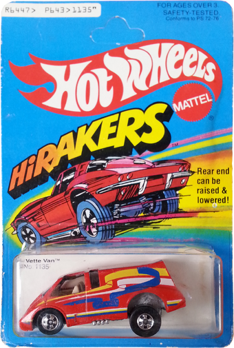 hot wheels vette van 1979