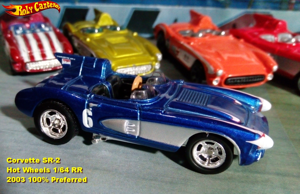 hot wheels corvette sr2