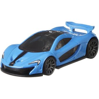 hot wheels mclaren p1 blue