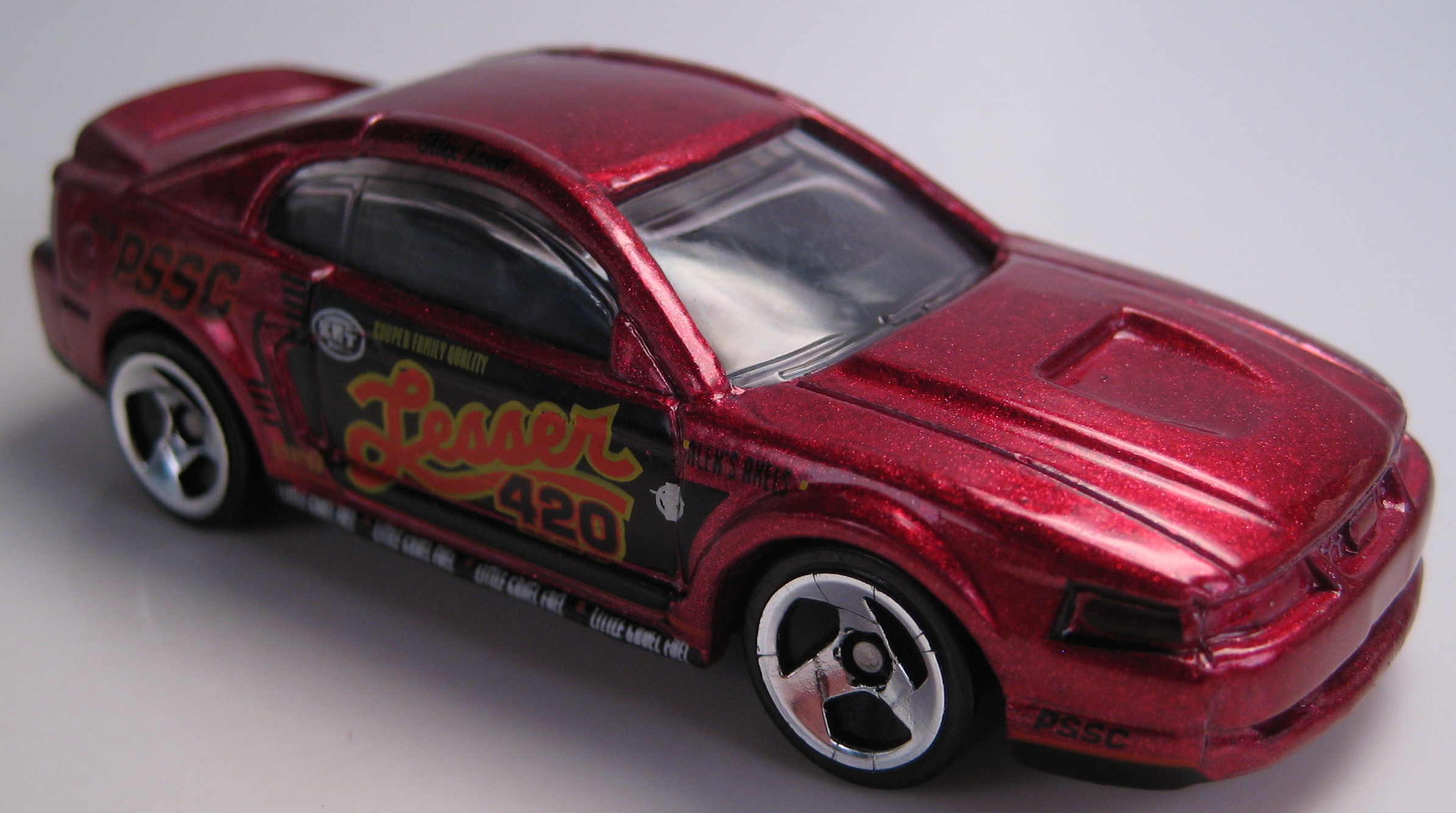 new edge mustang hot wheels