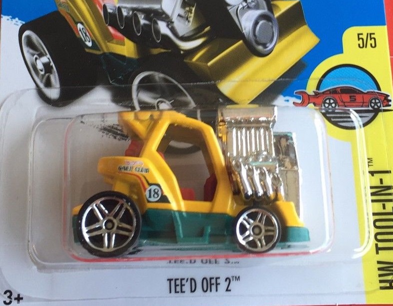teed off 2 hot wheels