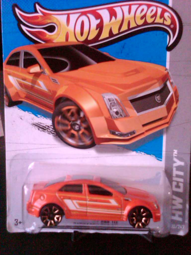 Hot Wheels X1780 Cadillac CTS-V 1:64 Diecast Vehicle