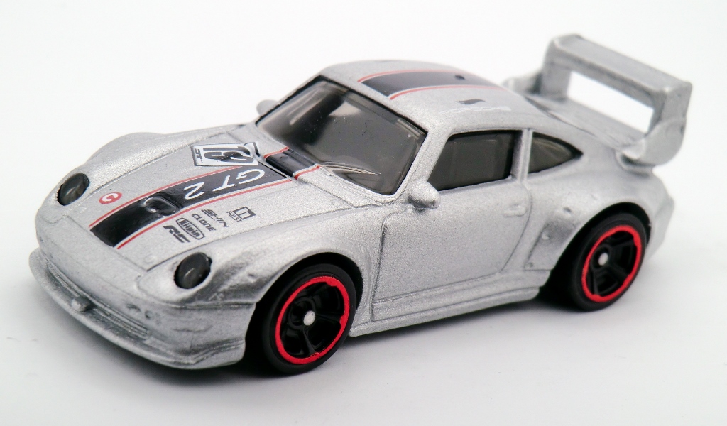 Hot Wheels Porsche Series Silver Porsche 993 Gt2 4 8 Contemporary Manufacture Toys Hobbies