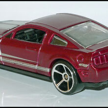 07 shelby gt500 hot wheels