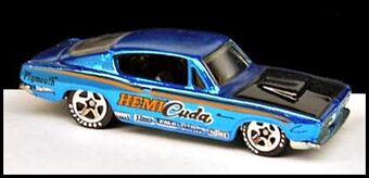 hot wheels plymouth hemi cuda