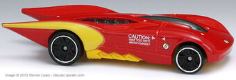 the flash hot wheels car