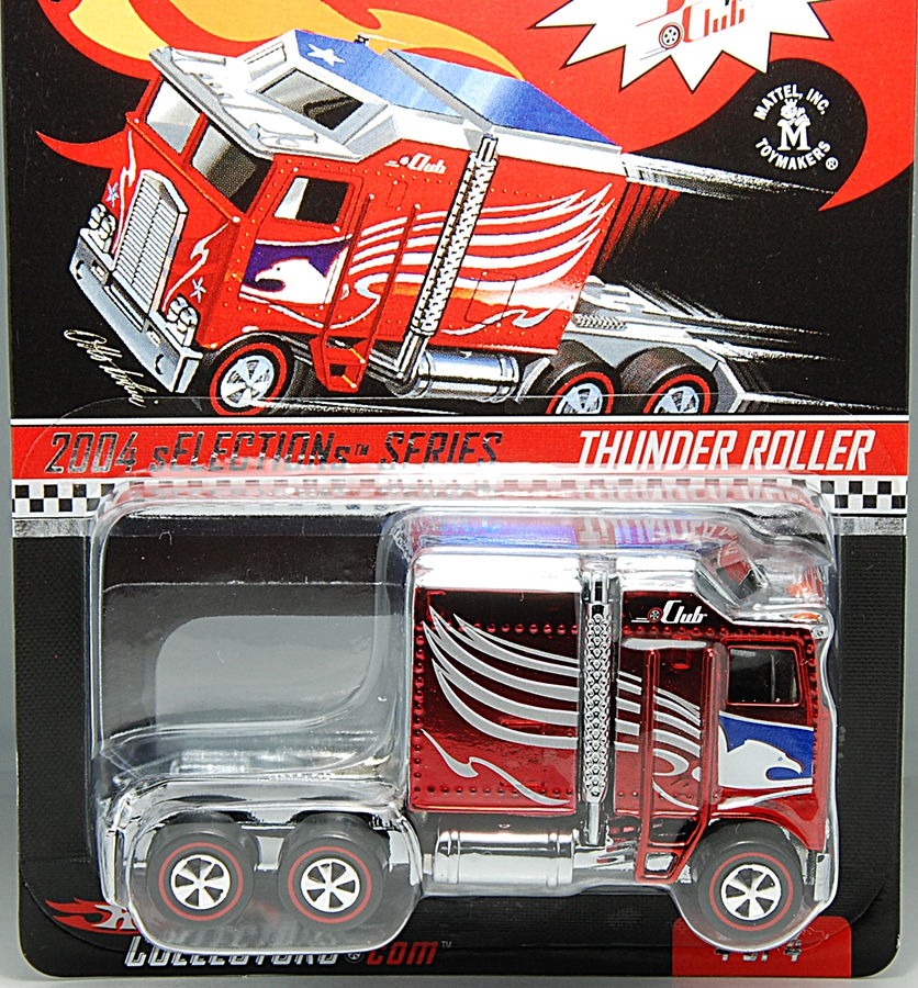 hot wheels thunder roller