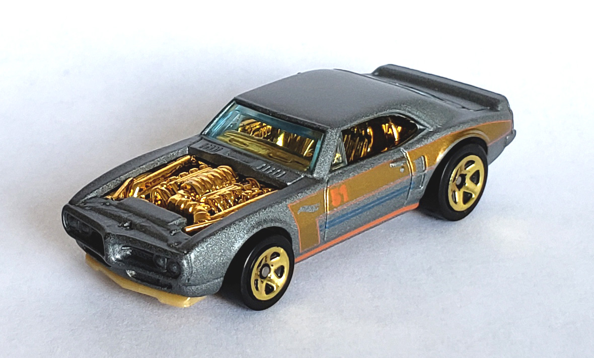 hot wheels custom 67 pontiac firebird zamac