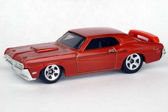 hot wheels 69 mercury cougar eliminator