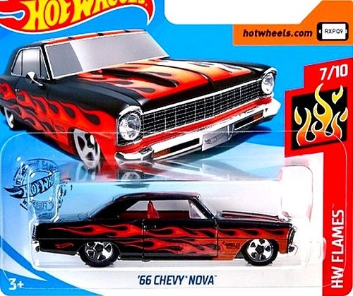 hot wheels 66 chevy nova