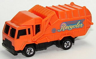 hot wheels recycling truck