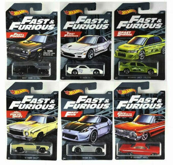 hot wheels fast and the furious 2019