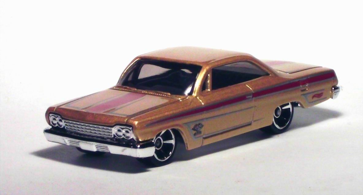 hot wheels 62 chevy impala