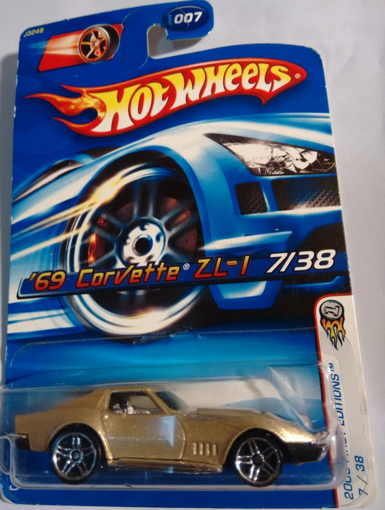 hot wheels 69 corvette tm gm
