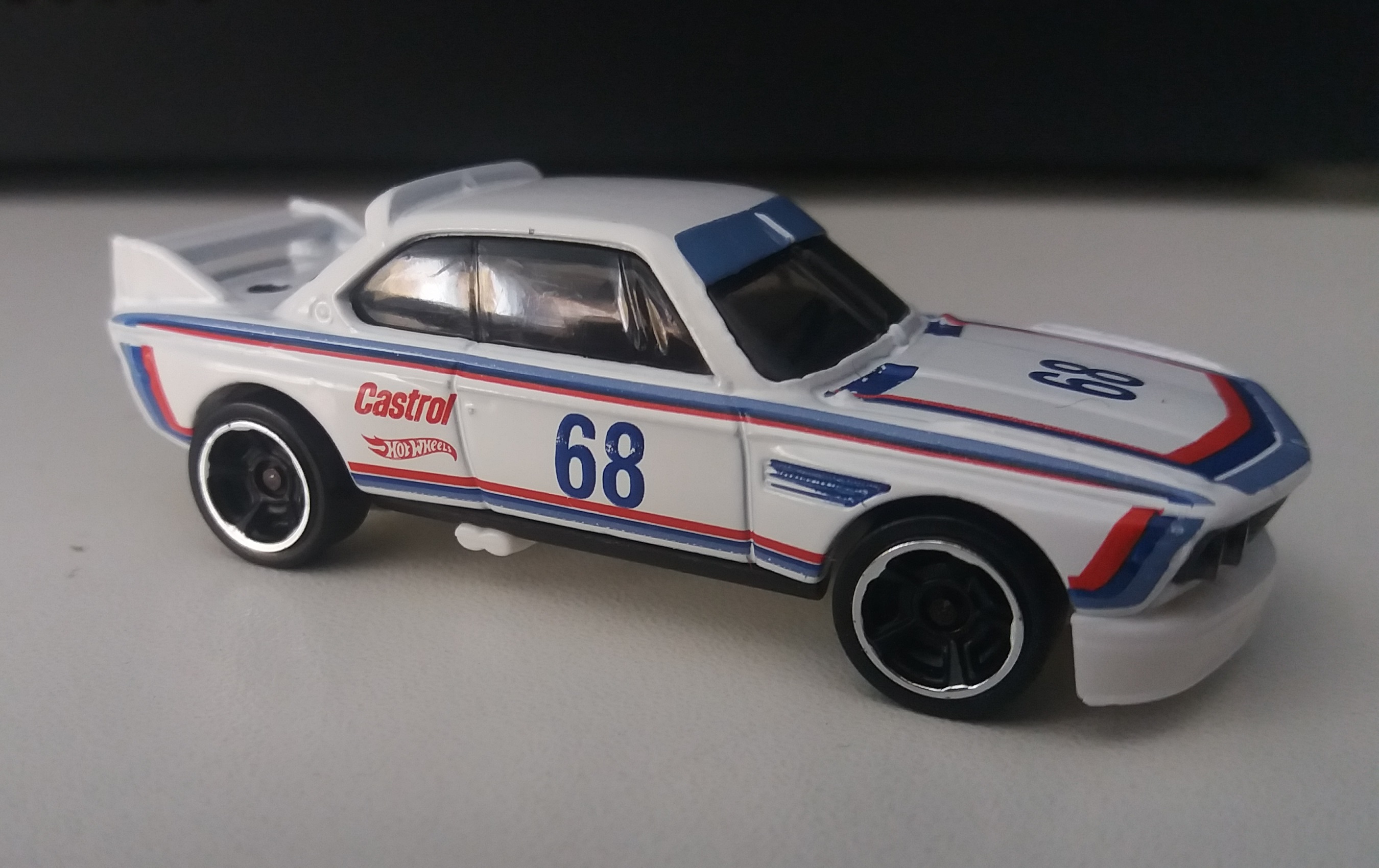 hot wheels 73 bmw 3.0 csl race car