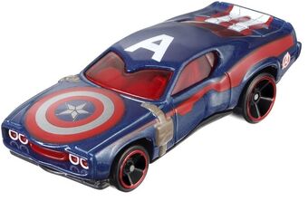 hot wheels captain america series