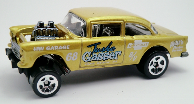 hot wheels 55 chevy bel air gasser