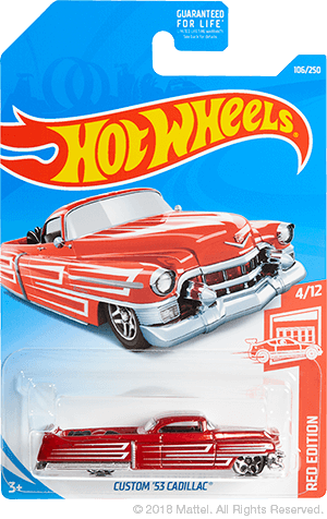 2019 hot wheels target red edition