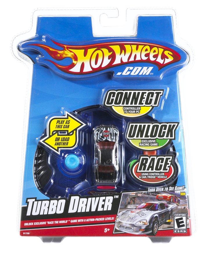 CONNECT UNLOCK /& RACE HOT WHEELS 2008 TURBO DRIVER