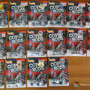 hot wheels cop rods