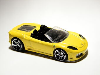 hot wheels f430 spider