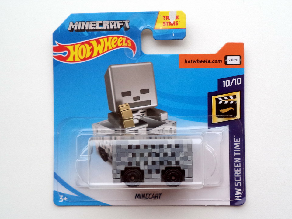 hot wheels minecraft cart