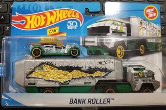 hot wheels bank roller truck