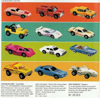 hot wheels color shifters cars list