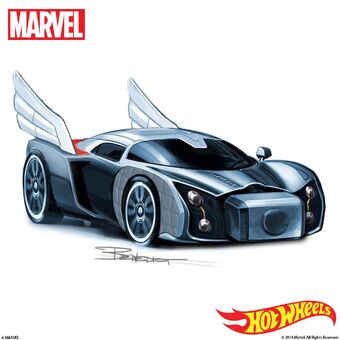 thor hot wheels car