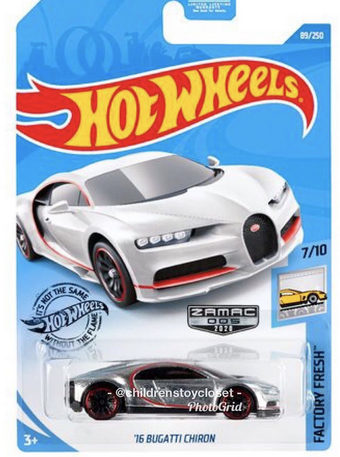 hot wheels 16 bugatti chiron