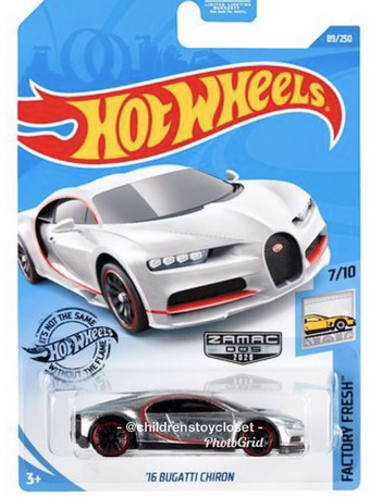 bugatti chiron 2019 hot wheels